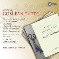 Così fan tutte, K. 588, Act 1 Scene 12: No. 16, Terzetto, "E voi ridete?" (Don Alfonso, Ferrando, Guglielmo)_Rolando Panerai,Léopold Simoneau,Sesto Bruscantini,Philharmonia Orchestra,Herbert von Karajan