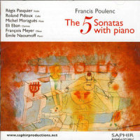 Sonate Pour Flute Et Piano FP 164 - Allegro Malincolico_Regis Pasquier,Roland Pidoux,Michel Moragues,Eli Eban,François Meyer,Emile Naoumoff,Francis Poulenc