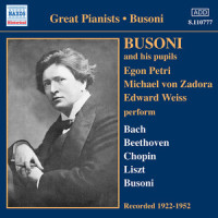 The Well - Tempered Clavier, Book 1: Prelude and Fugue No. 1 in C Major_Ferruccio Busoni