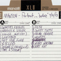Snake Eyes & Sissies_Marilyn Manson