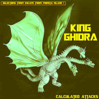 Escape from Monsta Isle_King Ghidra,RODAN,Megalon,kong,Spiega