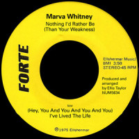 I've Lived the Life_Marva Whitney