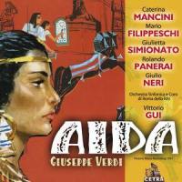 "Dessa... Ei si turba" (Radamès, Amneris, Aida)_Vittorio Gui,Caterina Mancini,Giulietta Simionato,Mario Filippeschi,Orchestra Sinfonica di Roma Della RAI