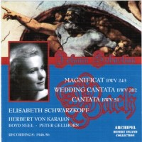 Magnificat, BWV 243: III. Quia respexit_Orcestra Sinfonica della RAI di Roma,Herbert von Karajan,Elisabeth Schwarzkopf