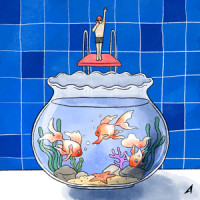 Diving (Art. WIZNIGHT)_Anonymous Artists