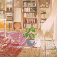 Keep Friends Close_tender spring,blurred figures,Chris Mazuera,Louk