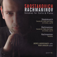 Shostakovich Sonata for Cello & Piano in D minor, op 40: Shostakovich Cello Sonata II: Allegro_Boris,Rem Urasin