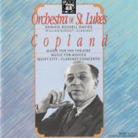 Music For The Theater: II. Dance_Orchestra Of St. Luke's,Dennis Russell Davies,Aaron Copland