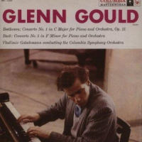 Johann Sebastian Bach: Concerto for harpsichord, strings & continuo No. 5 in Fminor, BWV 1056 - 1.(A_Glenn Gould