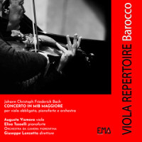 II. Larghetto cantabile (Per viola obbligata, pianoforte e orchestra)_Orchestra da Camera Fiorentina,Giuseppe Lanzetta,Augusto Vismara,Elisa Tasselli,Orchestr da Camera Fiorentina,Johann Christoph Friedrich Bach