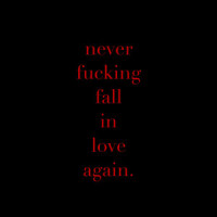 Never ****ing Fall in Love Again_X Lovers