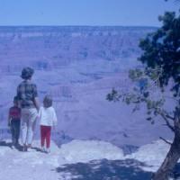 Gramma Ruth at the Grand Canyon, 1964_Elijah Fox