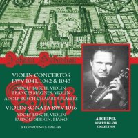Double Concerto in D Minor, BWV 1043: I. Vivace_Adolf Busch Chamber Players,Frances Magnes