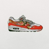 Nike_Black Flower
