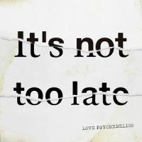 It's not too late_LOVE PSYCHEDELICO