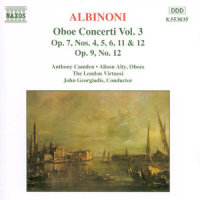 Tomaso Albinoni: Concerto for 2 Oboes in C major, Op. 7, No. 11 - II. Adagio_Tomaso Albinoni
