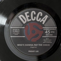 Who’s Gonna Pay The Check?_Peggy Lee