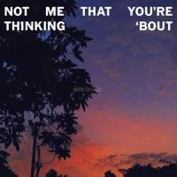 Not Me That You're Thinking 'Bout_Tate Brusa
