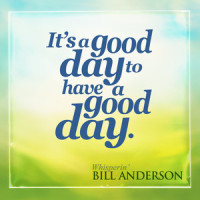 It's a Good Day to Have a Good Day_Bill Anderson
