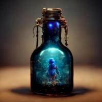 Genie In A Bottle_Rain Paris