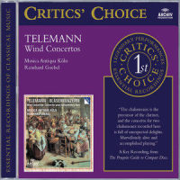 Telemann: Concerto for Recorder, Flute, Strings and Continuo in E Minor - II. Allegro_Musica Antiqua Köln,Reinhard Goebel