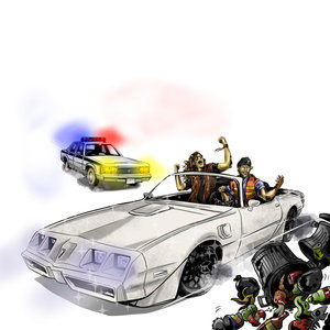 The Boys In The Bright White Sports Car