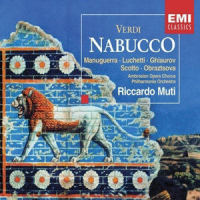 Part II, Part IV, Scene I: Aria, Recitativo e Scena: Cadran, cadranno i perfidi (Abdallo/Coro/Nabucco) (第二部分,第四部分,场景一:咏叹调,宣叙调和场景:表盘,邪恶将下降(Abdallo/合唱团/拿布果))_Philharmonia Orchestra,Riccardo Muti,Matteo Manuguerra