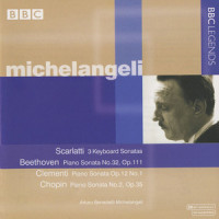 Domenico Scarlatti: Keyboard Sonata in B flat major, K.172/L.S40/P.313 (Live)_Arturo Benedetti Michelangeli