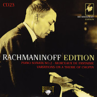 Rachmaninov Variations on a Theme of Chopin, Op. 22 Variation IV_Sergei Rachmaninoff