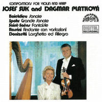 Larghetto and Allegro for Violin and Harp in G minor_Josef Suk