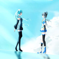 云端之邂_瞾天p,TB青雨p,洛天依,初音未来