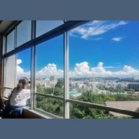 水色夏日中的一抹白_洛天依