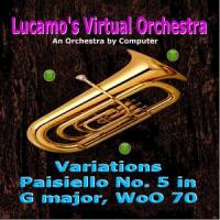 Variations Paisiello No. 5 in G Major, WoO 70_Luis Carlos Molina Acevedo,Ludwig van Beethoven