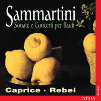 Concerto detta la Sammartini en sol majeur pour flûte traversière, flûte à bec, 2 violons et basse continue: I. Allegro_Matthias Maute,Ensemble Caprice,Rebel,Sophie Larivière
