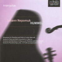 Variations alla Monferina in D Opus 54 for Pianoforte with Cello Obligato: II._Trian3ulus,Johann Nepomuk Hummel