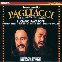 Leoncavallo: Pagliacci / Act 2 - "No, Pagliaccio non son" (Live)_Luciano Pavarotti,Westminster Symphonic Choir,Philadelphia Boys Choir,Paolo Coni,Daniela Dessi,The Philadelphia Orchestra,Riccardo Muti