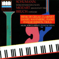 8 Pieces for Clarinet, Viola and Piano, Op. 83: III. Andante con moto_Henk de Graaf,Daniel Wayenberg,Itamar Shimon,Max Bruch