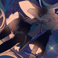 流淌银河中的歌姬_Teddy-Tian,初音未来