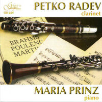 Sonata for Clarinet and Piano - Allegro tristamente_Maria Prinz - piano,Petko Radev - clarinet,Francis Poulenc