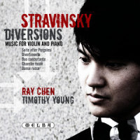 Suite After Themes, Fragments and Pieces by Giambattista Pergolesi: IV. Gavotta con due Variaziono. Allegro moderato - Allegretto Allegro più tosto moderato_Ray Chen,Timothy Young,Igor Stravinsky