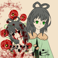 罂花·黑_王曦临,洛天依