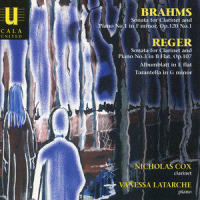 Sonata for Clarinet and Piano, Op.107: iii. Adagio_Nicholas Cox,Vanessa Latarche