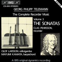 Recorder Sonata In F Major, TWV 41:F2_Clas Pehrsson,Georg Philipp Telemann