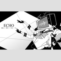 「鏡音レン・鏡音リン・Oliver」ECHO_GloomyGhost,镜音连,镜音铃,Oliver