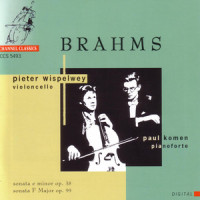 opus 99 in F Major: Allegro passionato_Pieter Wispelwey,Paul Komen,Johannes Brahms