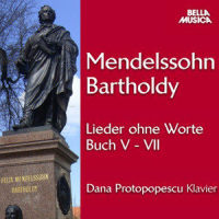 Lieder ohne Worte für Klavier in A Major, Op. 85, Buch VII: No. 5, Allegretto_Dana Protopopescu