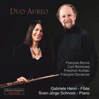 Introduction and Variations on a Theme from Carl Maria von Weber's opera "Euryanthe" op. 63 - Variation V - Allegro ma non troppo_Friedrich Kuhlau,Sven-Jörge Schnoor,Gabriele Henn,Duo Aureo
