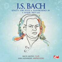 Sonata for Flute & Harpsichord in A Major, BWV 1032: Largo e dolce_Juraj Alexander,Milos Jurkovic