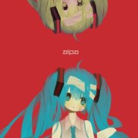 窪園チヨコVSメカ窪園チヨコ_初音未来,镜音铃