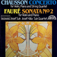 Concerto for Violin, Piano and String Quartet in D major, Op. 21: II. Sicilienne, pas vite siciliana_Josef Suk,Josef Hála